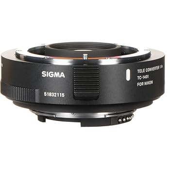 SIGMA -  新品 SIGMA テレコンバーター TC-1401 ニコン用 Amazon.com : Sigma 1.4x Teleconverter TC-1401 for Nikon